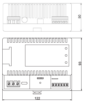 Voeding 24V 1,5A met baterijlader