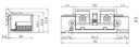 Brand ontsluiter Serie 8 Fail secure met contact 12000N - 8EF6V10