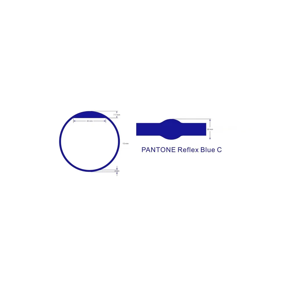 Mifare Siliconen Armband 1K donker blauw.webp