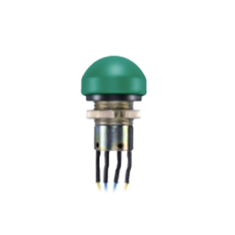 SW-50R Paddenstoelvormige drukknop met rechthoekige montage plaat.webp