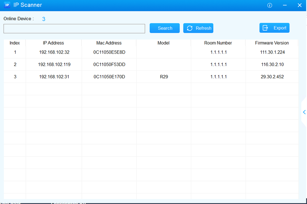 Akuvox IPScanner