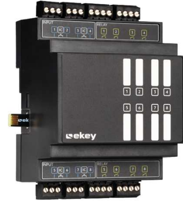 Ekey  controller extension 8 relays 8 inputs DRM
