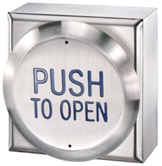 SW-115R  Inox drukknop
