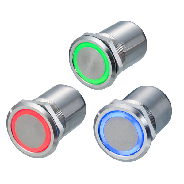 [SG-16] SG-16  Drukknop met LED en zoemer