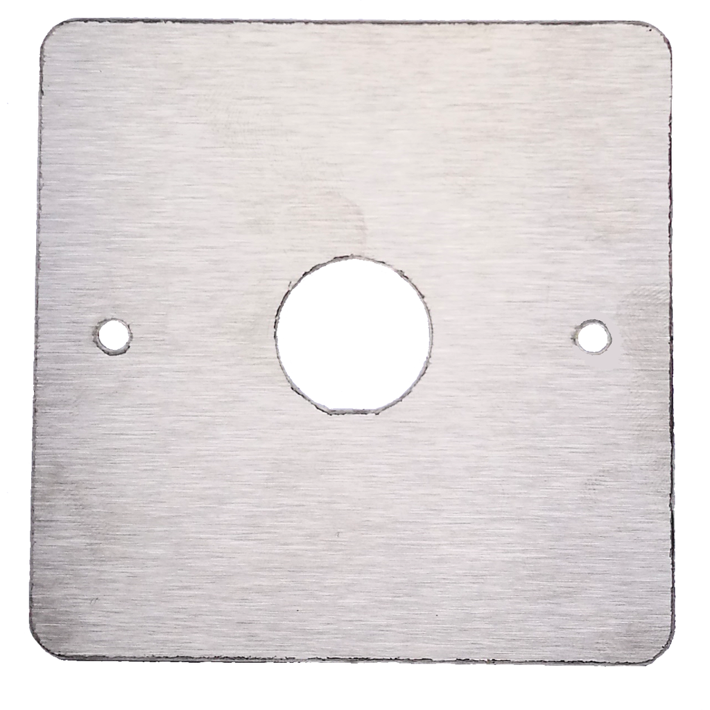 Voorplaatje opbouwbehuizing