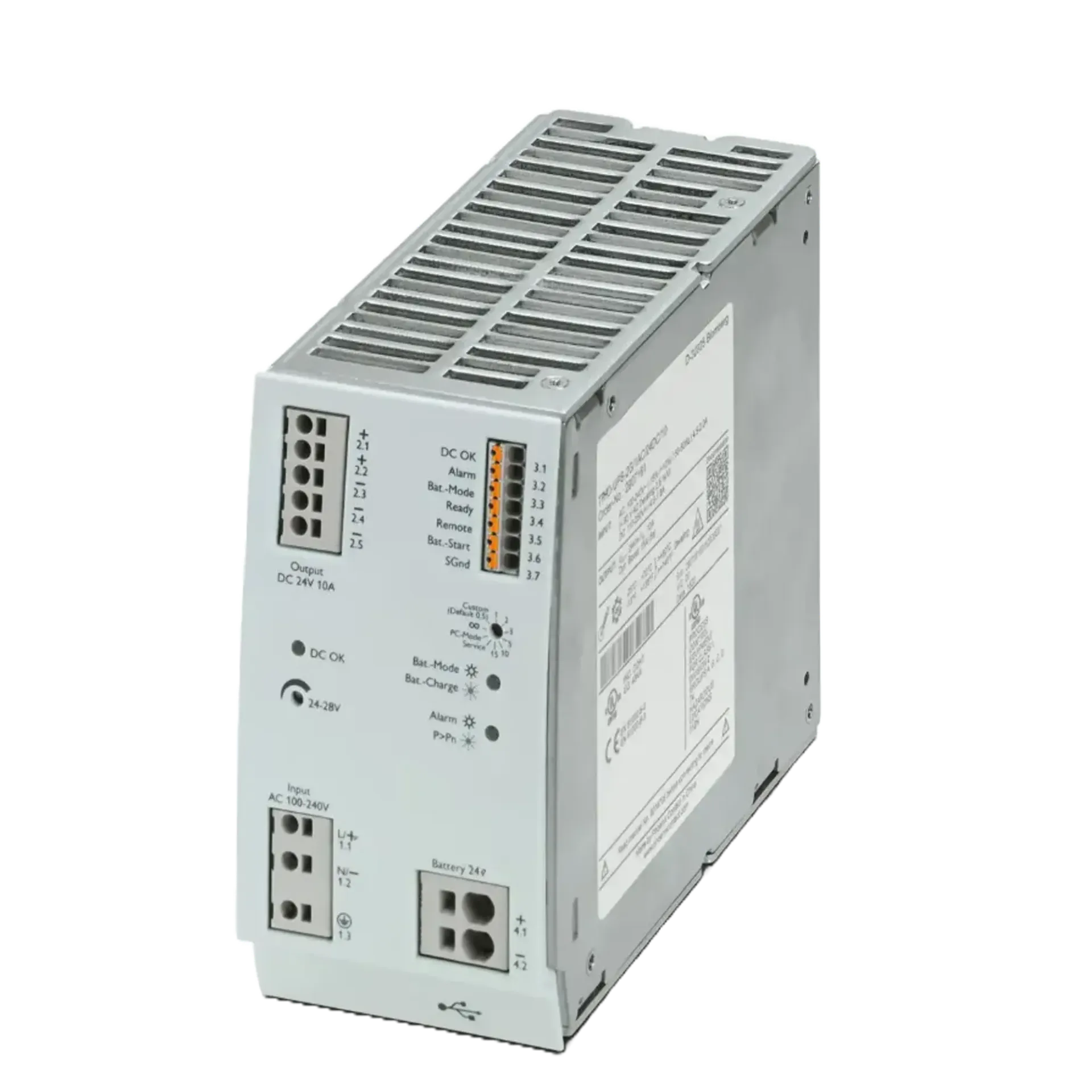[2907161] 2907161 Trio-UPS-2G/1AC/24DC/10A