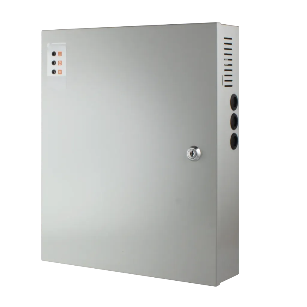 [LCX400-2405] LCX400-2405 Voeding 5A 24V met lader in metalen kast