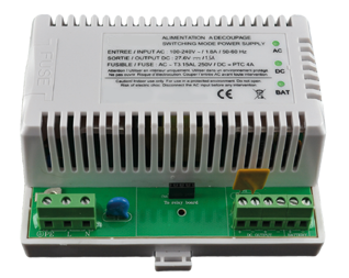 LCXM-241.5 Voeding 24V 1,5A met baterijlader
