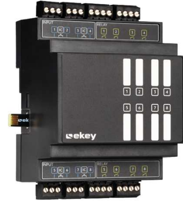 [203211] ekey  controller extension 8 relays 8 inputs DRM